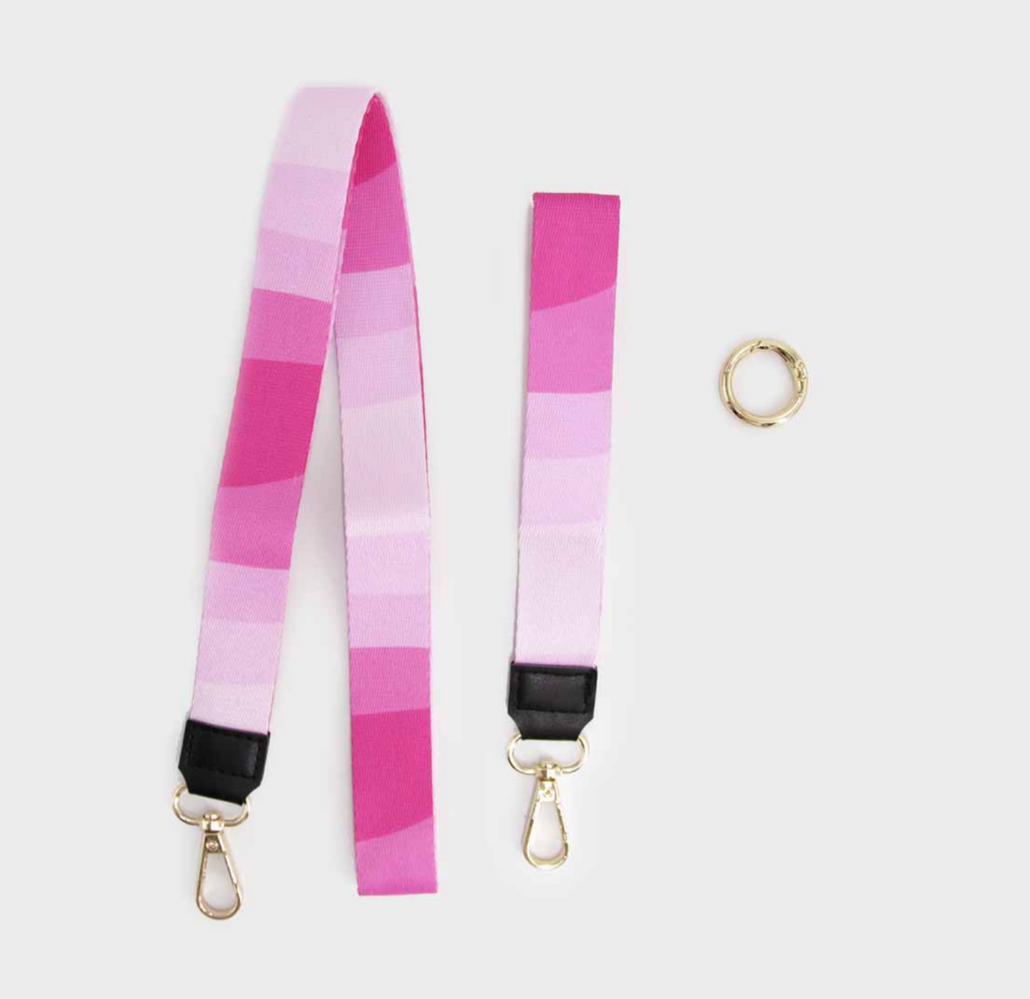 Strap para celular doble geométrico
