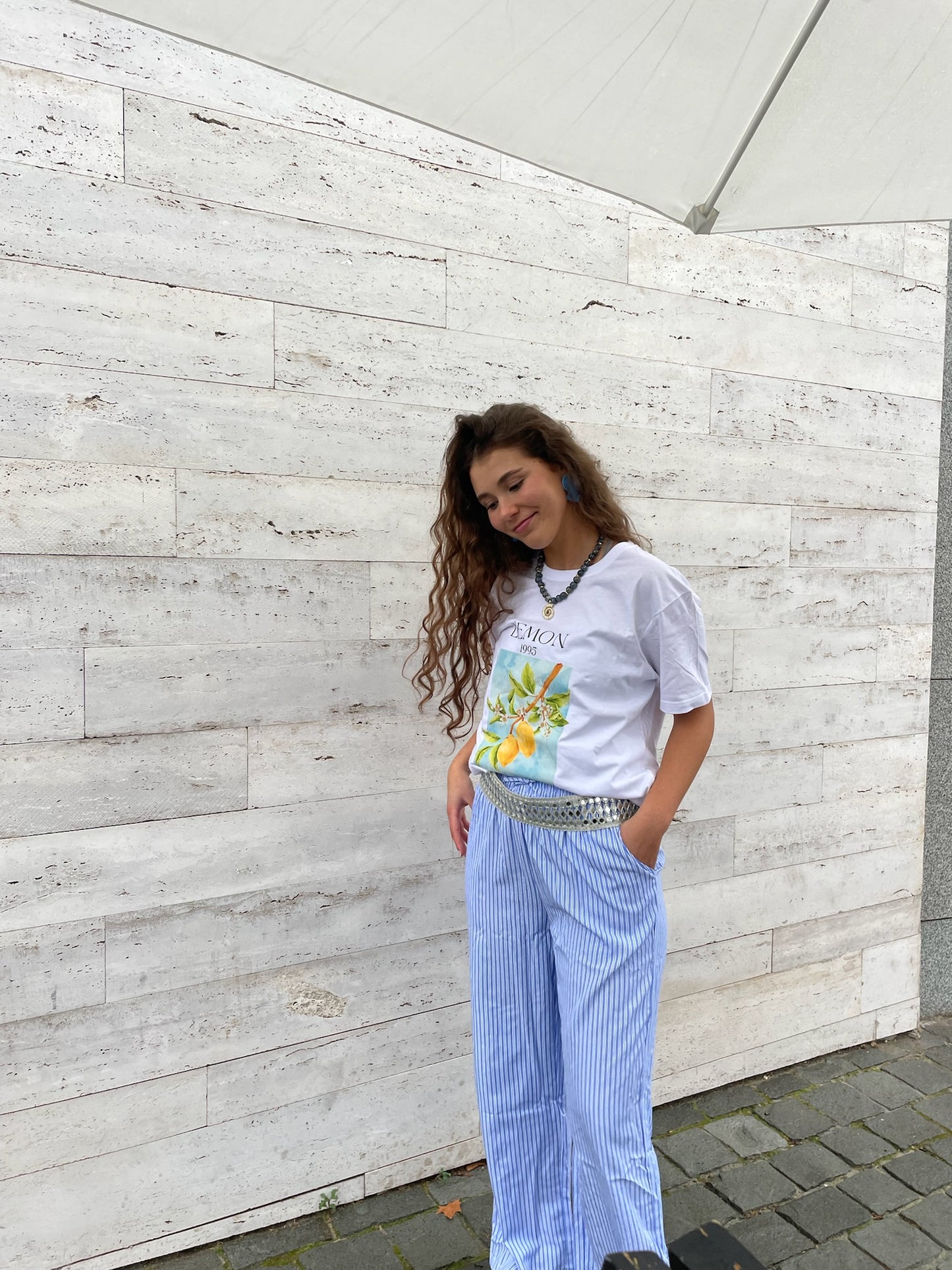 Tshirt Lemon Blue